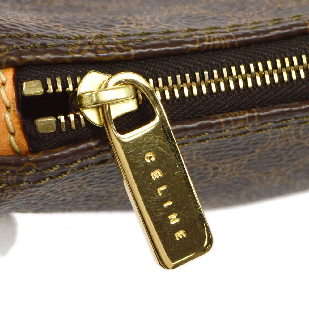 CELINE Macadam Handbag Brown 97893 - Picture 6 of 10
